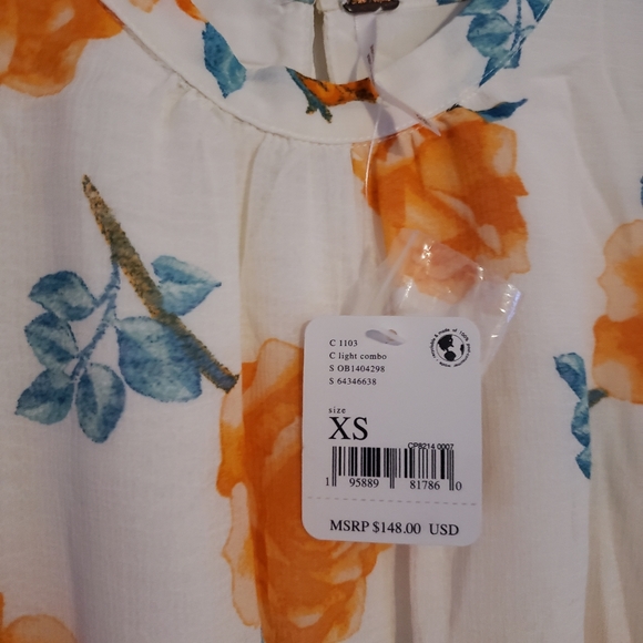 Free People Samantha Lace Up Mini XS - Picture 5 of 7